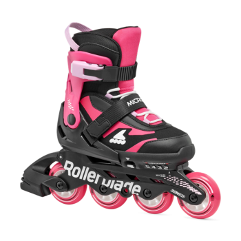 ROLLERBLADE MICROBLADE Schwarz/Rosa